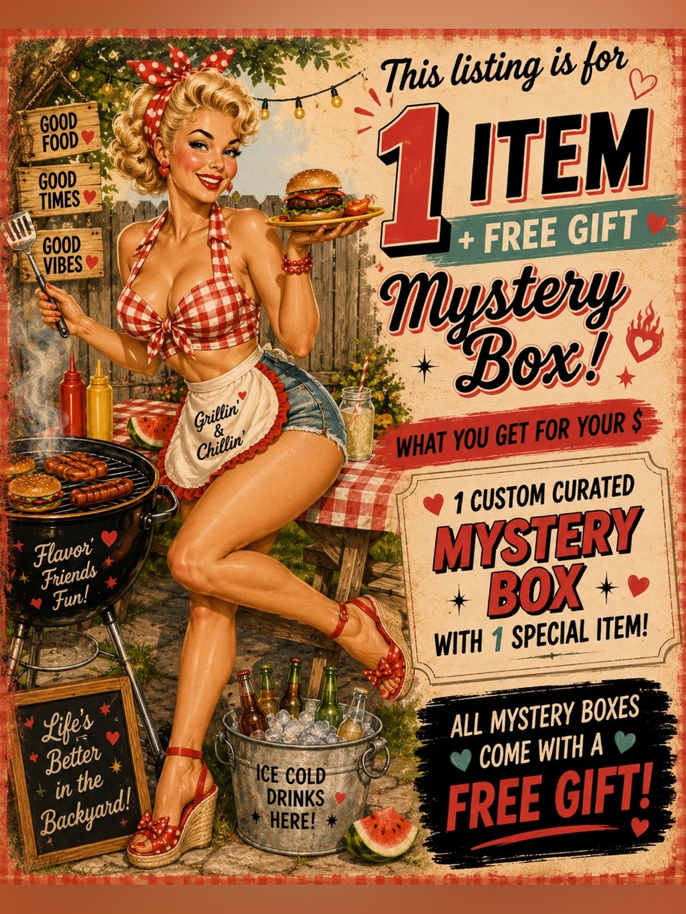 Custom Curated Mystery Box | Personal Shopper | 1 item + Free Gift! 🎁 🔥